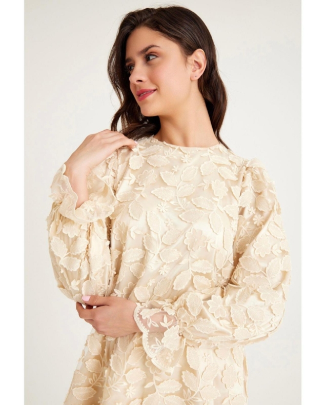 Resim Dantel Tunik