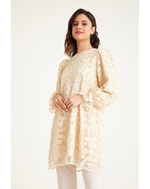 Resim Dantel Tunik